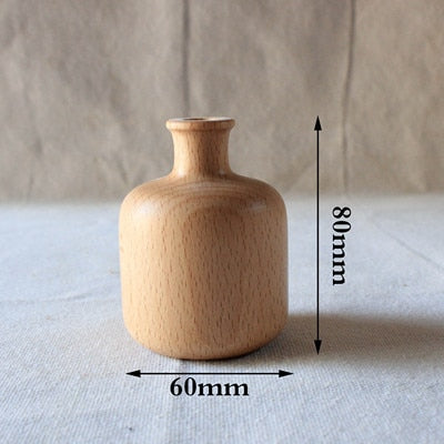 Vaso madeira 8cm
